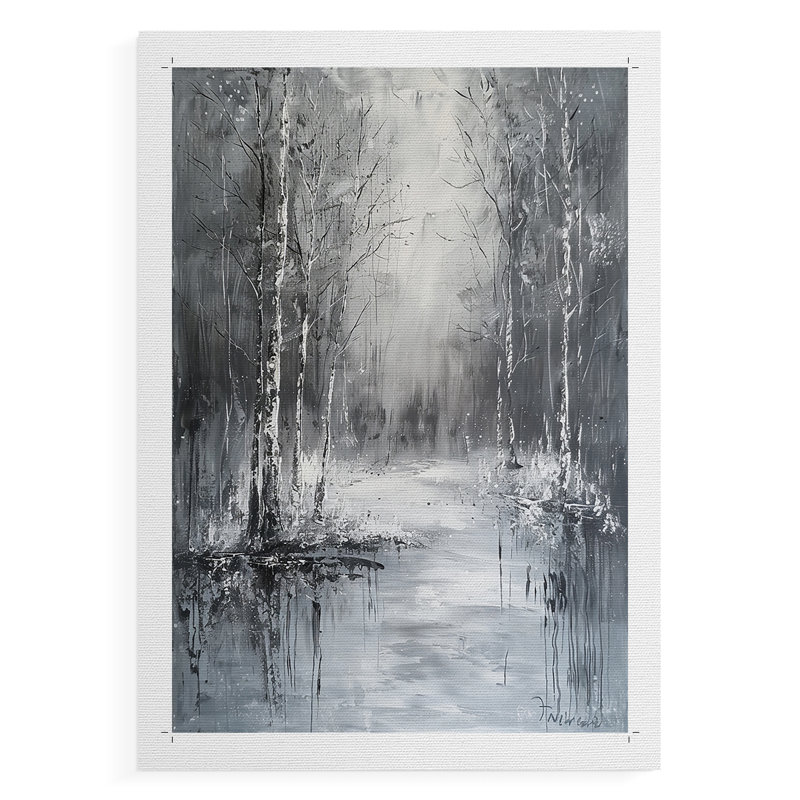 Paysages série Lxxxvi - impression sur toile seulement - non encadrée, H 18 po x l 12 po