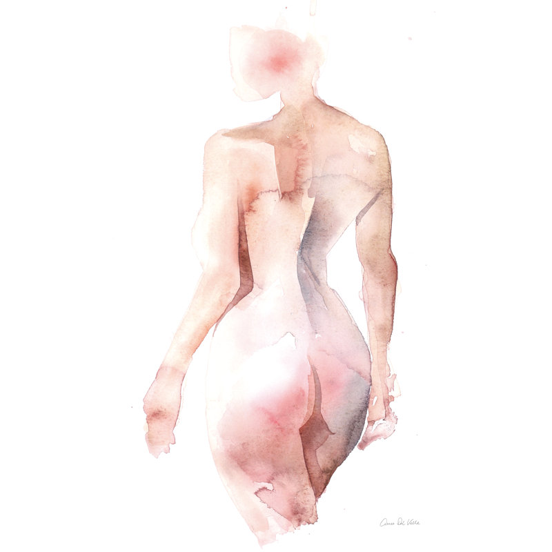 Solace III Crop by Aimee Del Valle - Painting Print, 30cm H x 20cm W, Wrapped Canvas