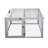 Diamantis Weather Resistant Small Animal Hutch