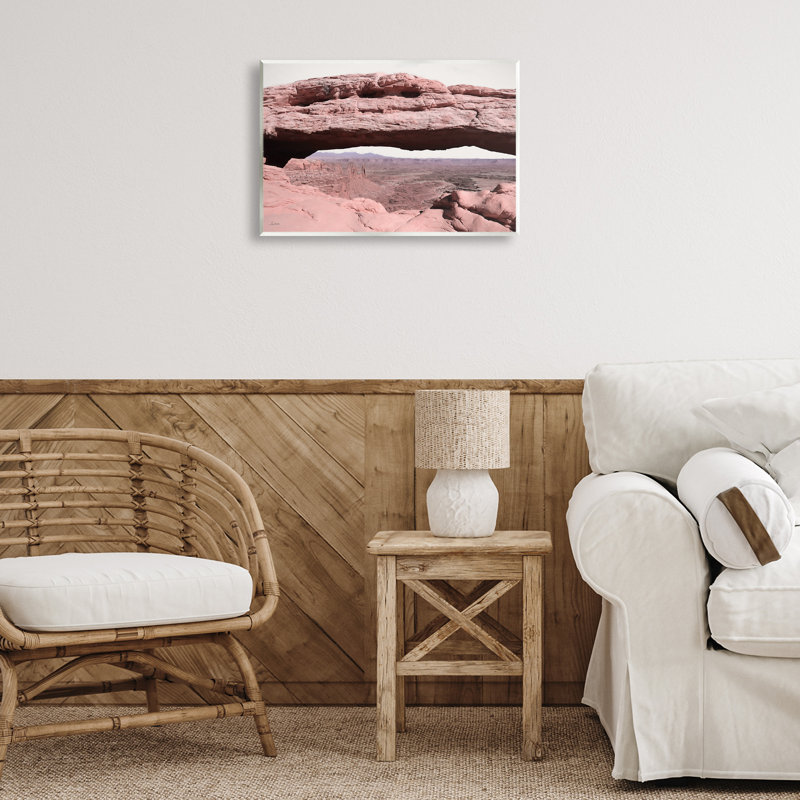 Plaque murale A Moment in Stone Landscape, design par Lori Deiter, H 13 po x l 19 po
