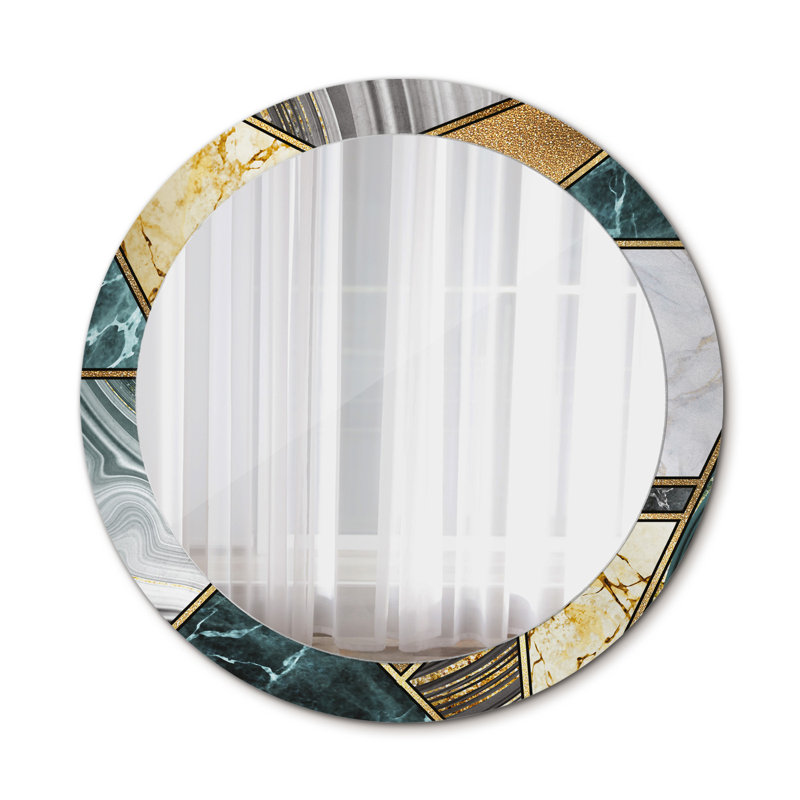Huldar Glass Flat Wall Mirror