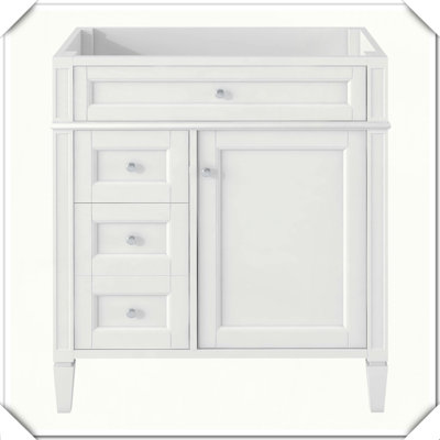 Tiroir de meuble-lavabo moderne sans tiroir pour lavabo supérieur