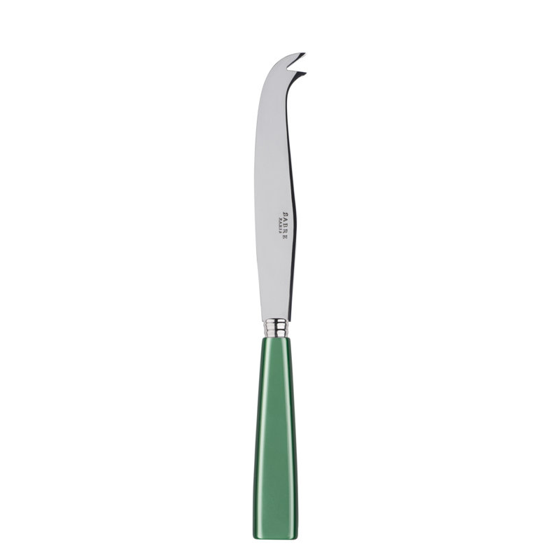 Icone Stainless Steel Cheese Knife, Garden Green