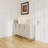 Cassandra Common Luxury 59.1 Inch White Sideboard Modern Buffet Table with Storage