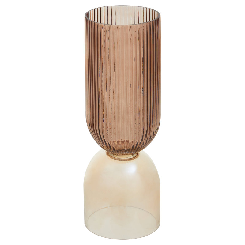 Demekia Glass Table Vase, 36cm H x 12cm W x 12cm D