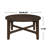 Round Solid Wood Coffee Table (Only Including Table)