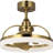 Shear 19'' Ceiling Fan with LED Lights-677193930