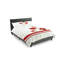 New York Upholstered Faux Leather Bed-14607414