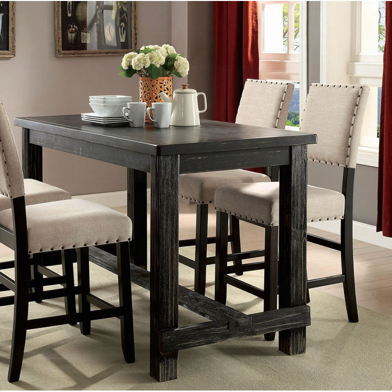 Table de salle à manger à hauteur de comptoir Bold, 36" H x 60" W x 30" D