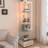 Modern Glass Display Cabinet With Drawer-824379564