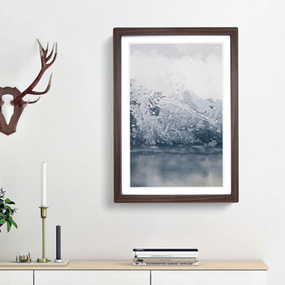 Splash in Abstract - Framed Print