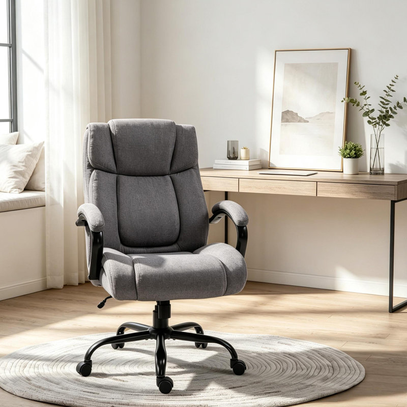 Fauteuil de direction moderne, fauteuil de bureau pivotant élégant, fauteuil de bureau, fauteuil de travail confortable