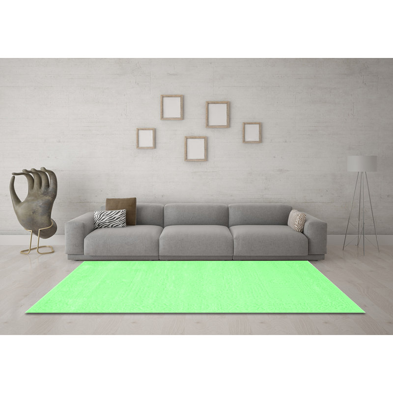 Washable Indoor Rug, Square 6'