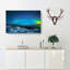 The Northern Lights Aurora Borealis In Norway - Wrapped Canvas-55358698