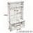 Multifunctional Entryway Hall Tree with Shoe Storage, Bench, and Coat Rack for Organized Living-129682894
