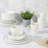 Gibson Home Serenade Stoneware Dinnerware Set - Service for 4