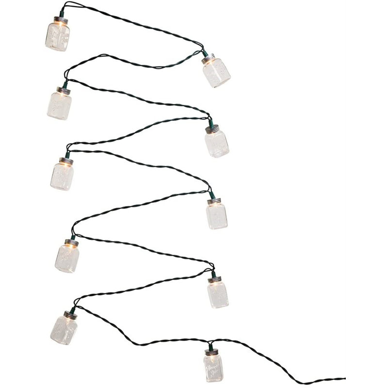 10 - Bulb Plug-in String Light, Clear