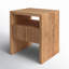 Table de chevet en bois massif 17,5 po l 17,5 po