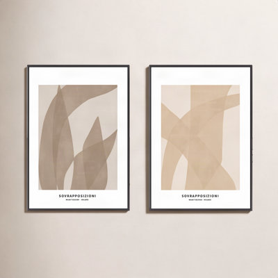 Zabini "Marine Flora 1 and 2" 2-Piece Print Set