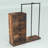 6-drawer Dresser 55"w Cloth Rack Combination With Charge Station 