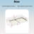 Wood Frame Twin Size Upholstered Daybed With Cloud-Shaped Backrest-480019160-480019166