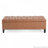 Upholstered Button Tufted Storage Bench