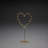 Heart LED Light with Timer - 40cm, 20 LEDs, Battery Operated-101757479