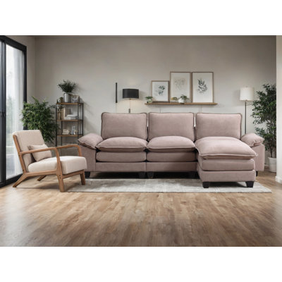 Ensemble de salon 2 pièces (modulaire et fauteuil)