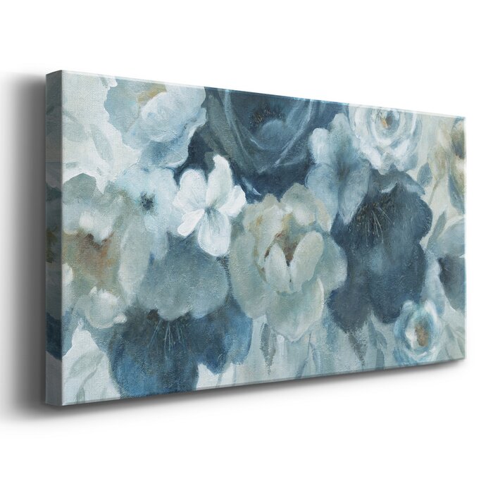 Winston Porter Blue On Blue Framed On Canvas Print & Reviews | Wayfair