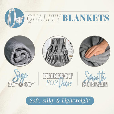 Plain Weave / Muslin Throw Blanket