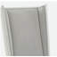 Chaise d'appoint Katia en lin gris clair et blanc vieilli (ensemble de 2)
