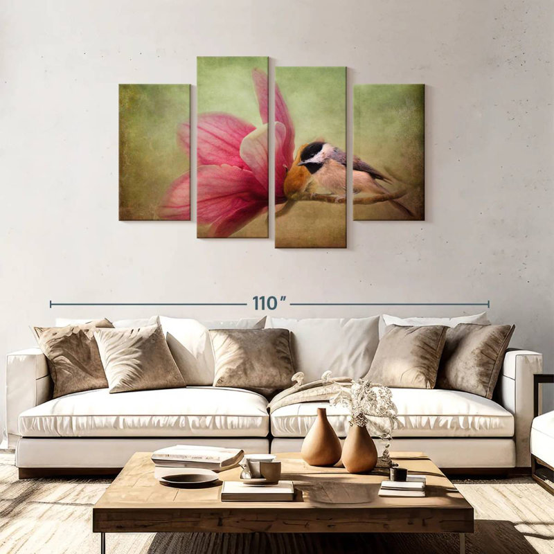 Welcome Spring, 48" H x 75" W