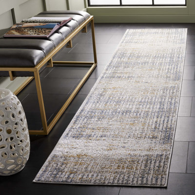 Tapis beige / bleu clair Palma 356