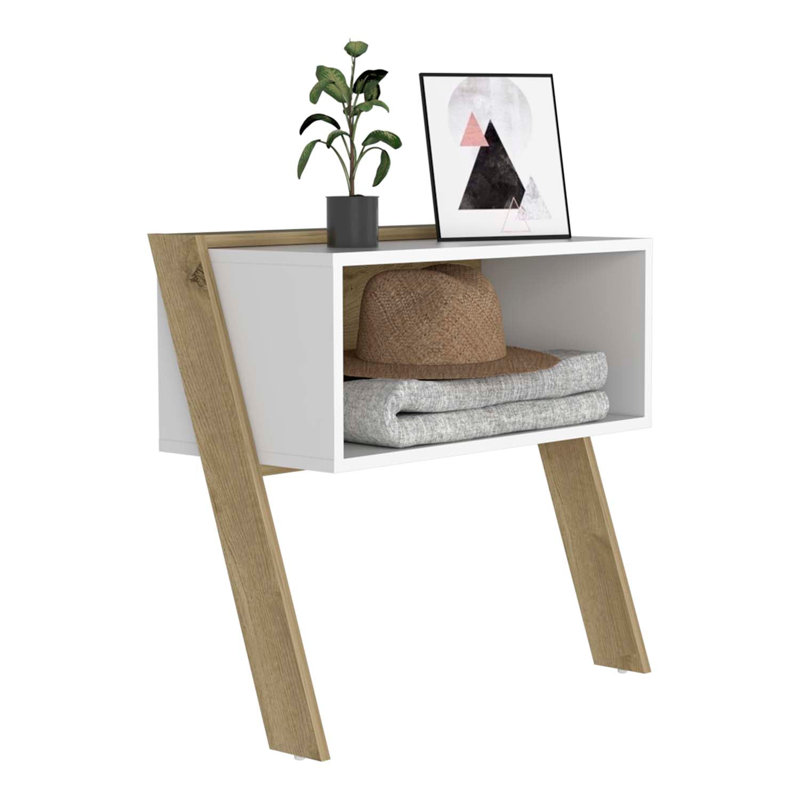 Table de chevet en bois