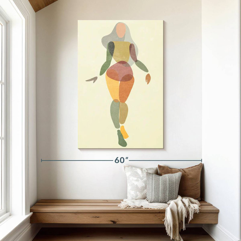 Leisha Shapely Female Figure, 48" H x 32" W