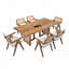 Table de salle à manger 86,61 pouces