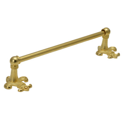 Charlemagne 24 inches c.c {approximately} towel Bar with 5/8 smooth center in Chalice