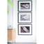 Art mural en corde de 30 po x 24 po dans un cadre noir, 3 pour espace de vie, chambre à coucher, bureau, entrée, blanc et noir, floraison en plastique avec pièce, espace de travail, vestibule, coïgne