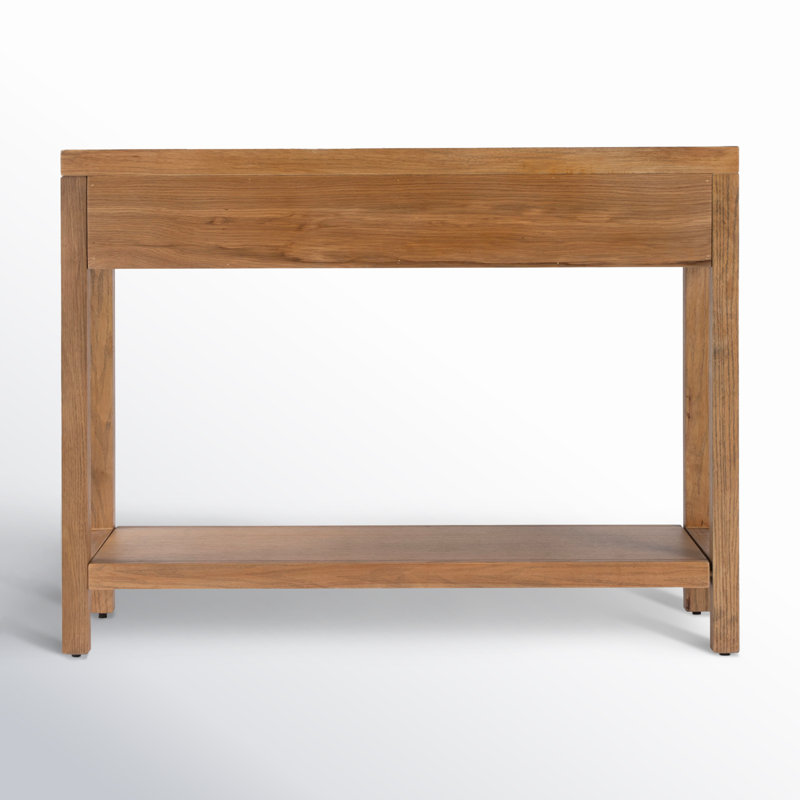 Nora 2 Drawer Console Table, Natural