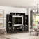 Manijah 102'' W Entertainment Center with Glass Doors