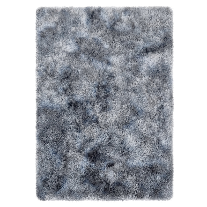 Fluffy Faux Cashmere Ombre Area Rug, Rectangle 160 x 230 cm