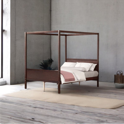 Grand lit plateforme 75 po Sasja