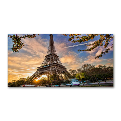 Eiffel Tower Paris - Wrapped Canvas Print