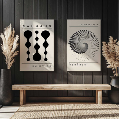 Bauhaus in Motion Duo Canvas Prints