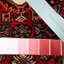 Poock Oriental Area Rug in Red