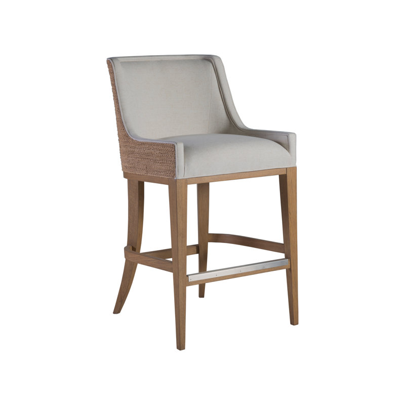 Simpatico Woven Back Stool, Bar Stool (30.5" Seat Height)