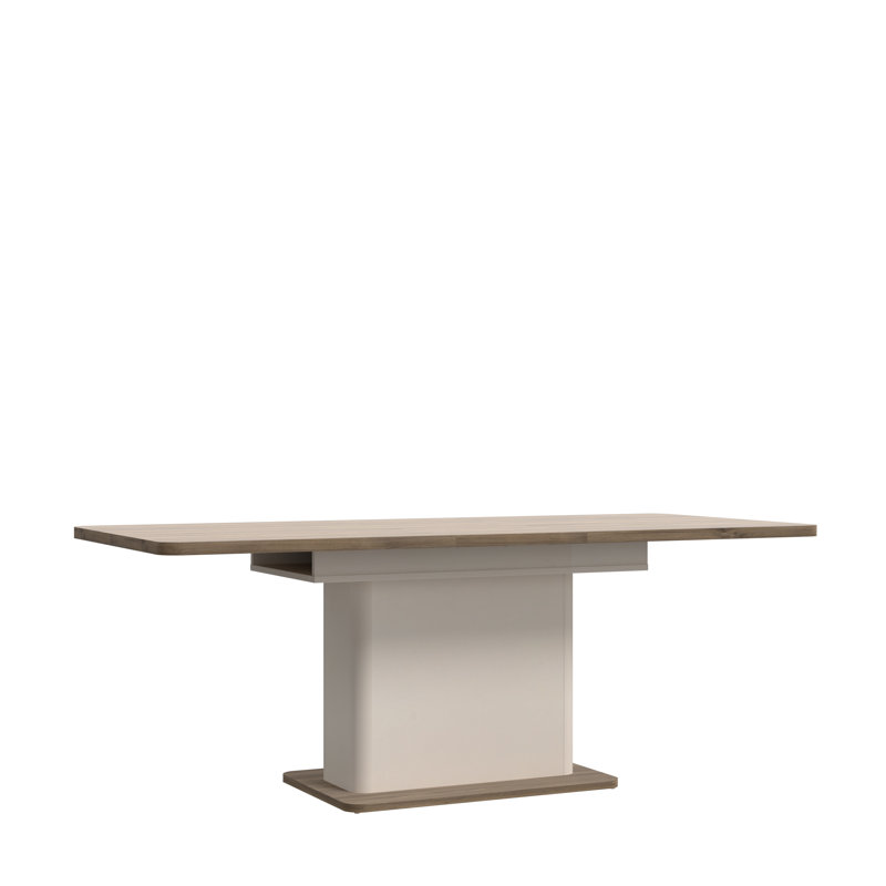 Andia Extendable Dining Table, Brown, 76.4cm H x 90cm W x 160cm L