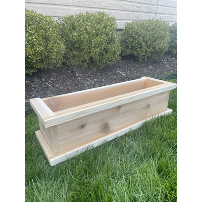 Handmade Wood Planter Box