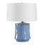 Lampe de table Kamara bleu poudre