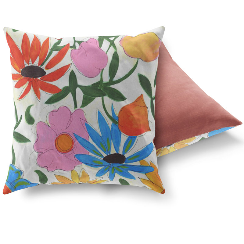Coussin décoratif intérieur/extérieur Deserae